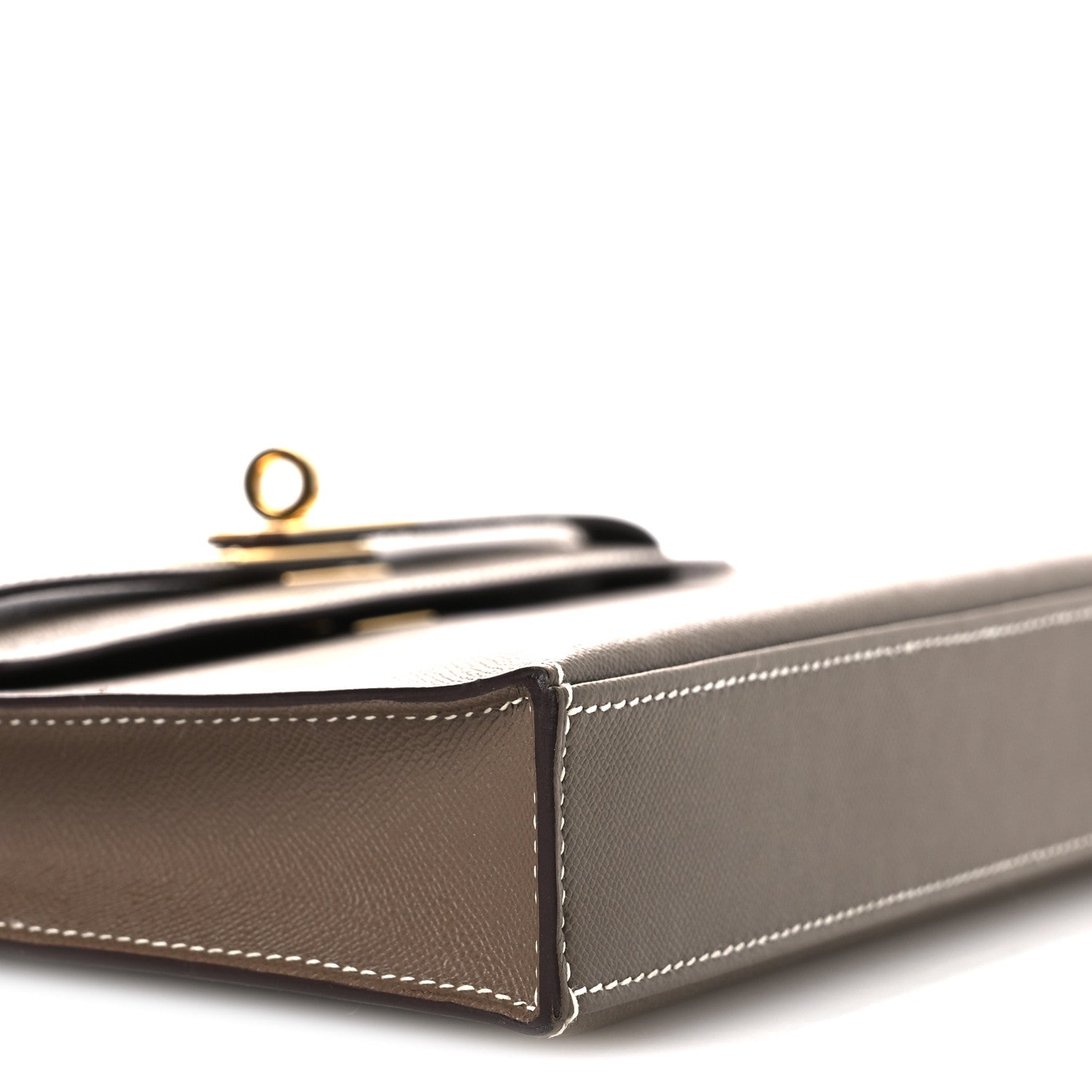 Madame Calfskin Kelly Elan Etoupe