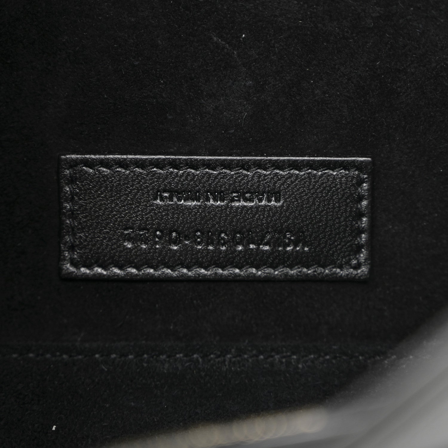 Smooth Calfskin Le 5 A 7 Mini Hobo Black