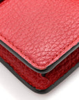 Calfskin Super Mini Dionysus Shoulder Bag Hibiscus Red