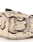 Snakeskin Matelasse Aria Mini GG Marmont Top Handle Shoulder Bag Roccia