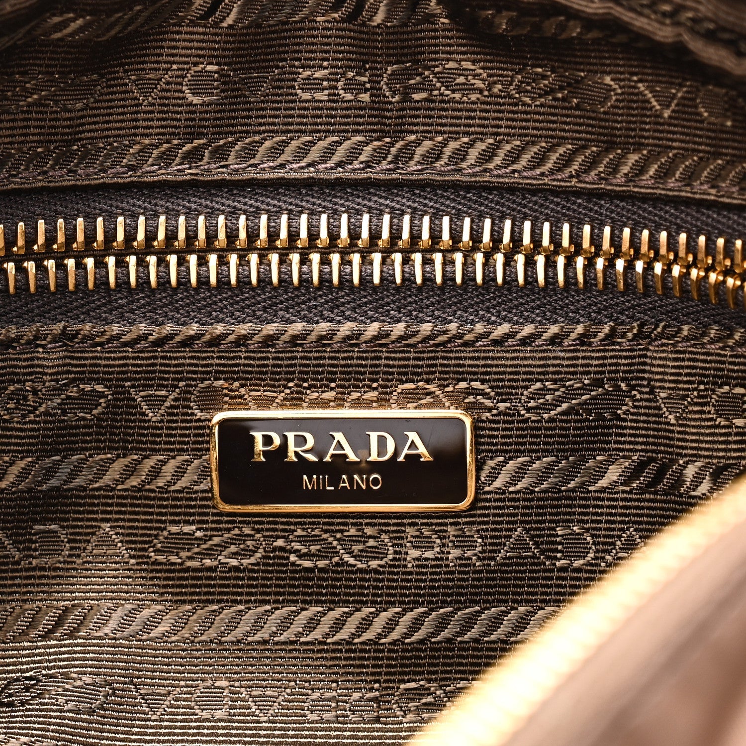 Re-Nylon Saffiano Mini Shoulder Bag Sienna