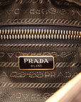 Re-Nylon Saffiano Mini Shoulder Bag Sienna
