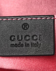 Velvet Matelasse Crystal Star GG Marmont Belt Bag 75 30 Black