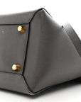 Grained Calfskin Mini Belt Bag Grey
