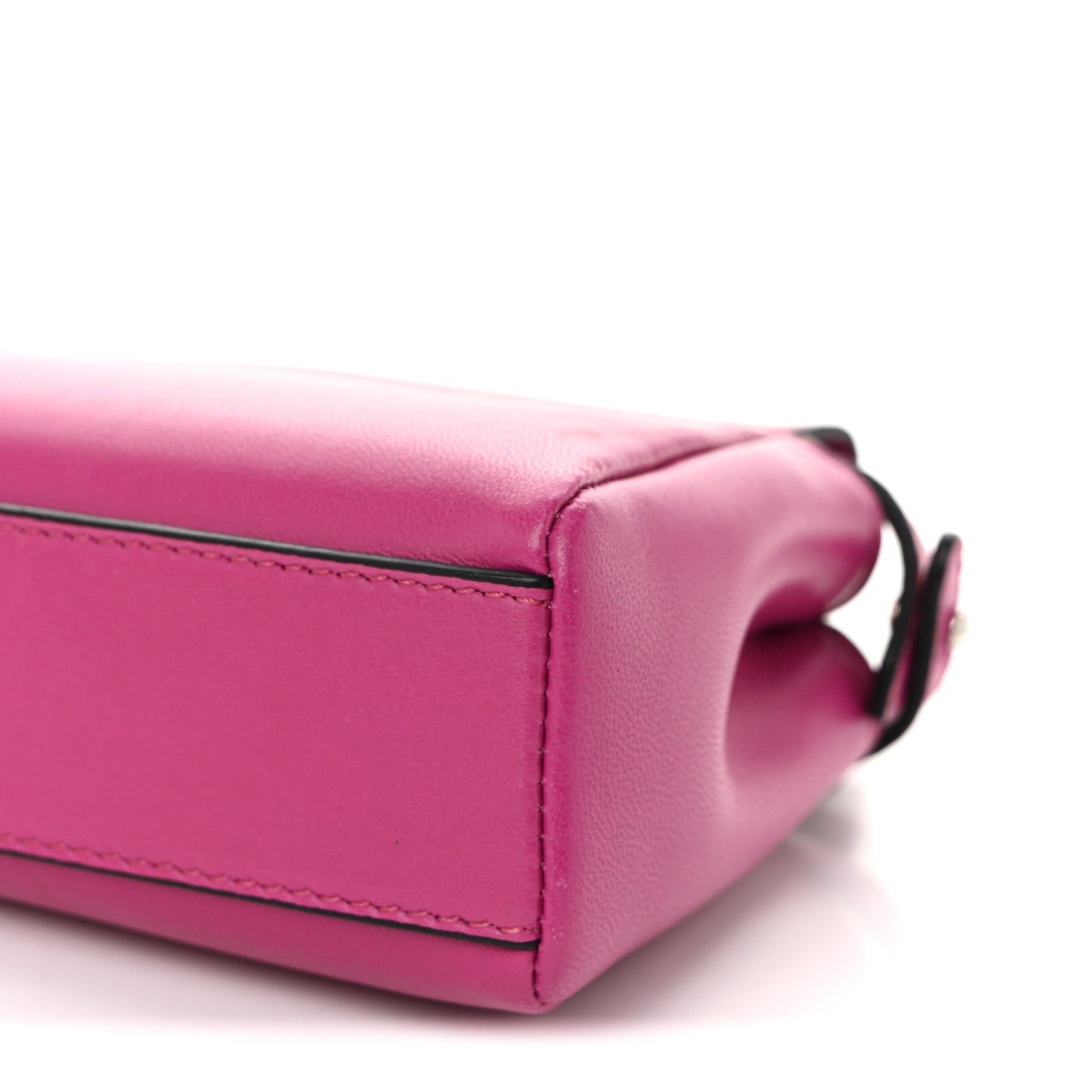 Nappa Micro Peekaboo Iconic Satchel Magenta