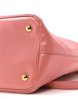 Saffiano Vernice Galleria Shopping Tote Begonia