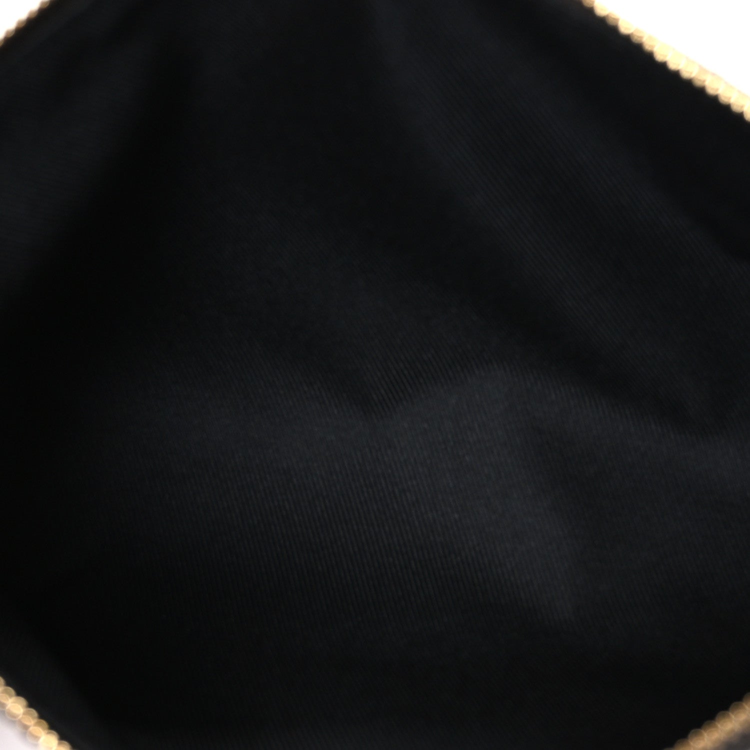 Monogram Sequins Pochette Accessories Black