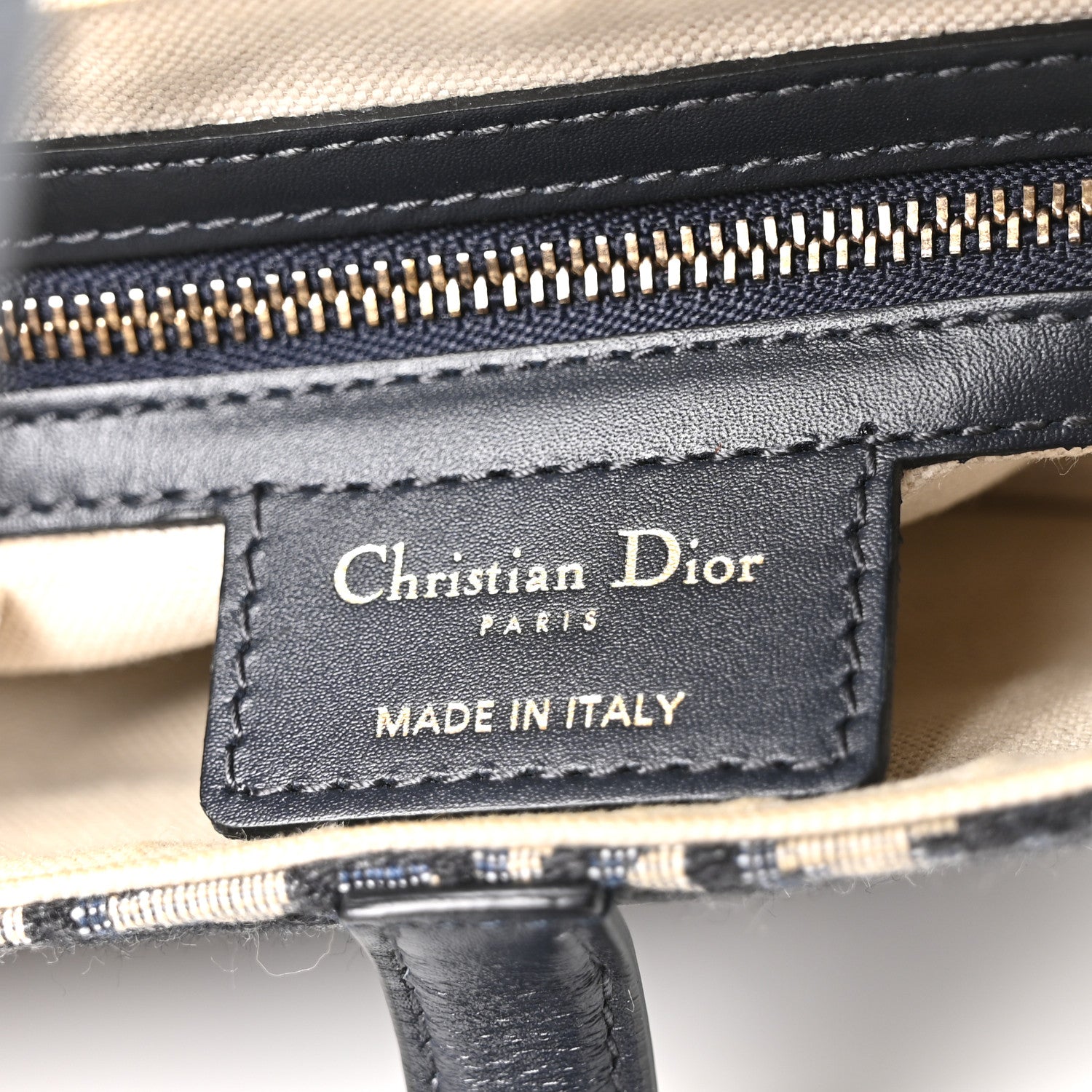 Oblique Saddle Bag Blue