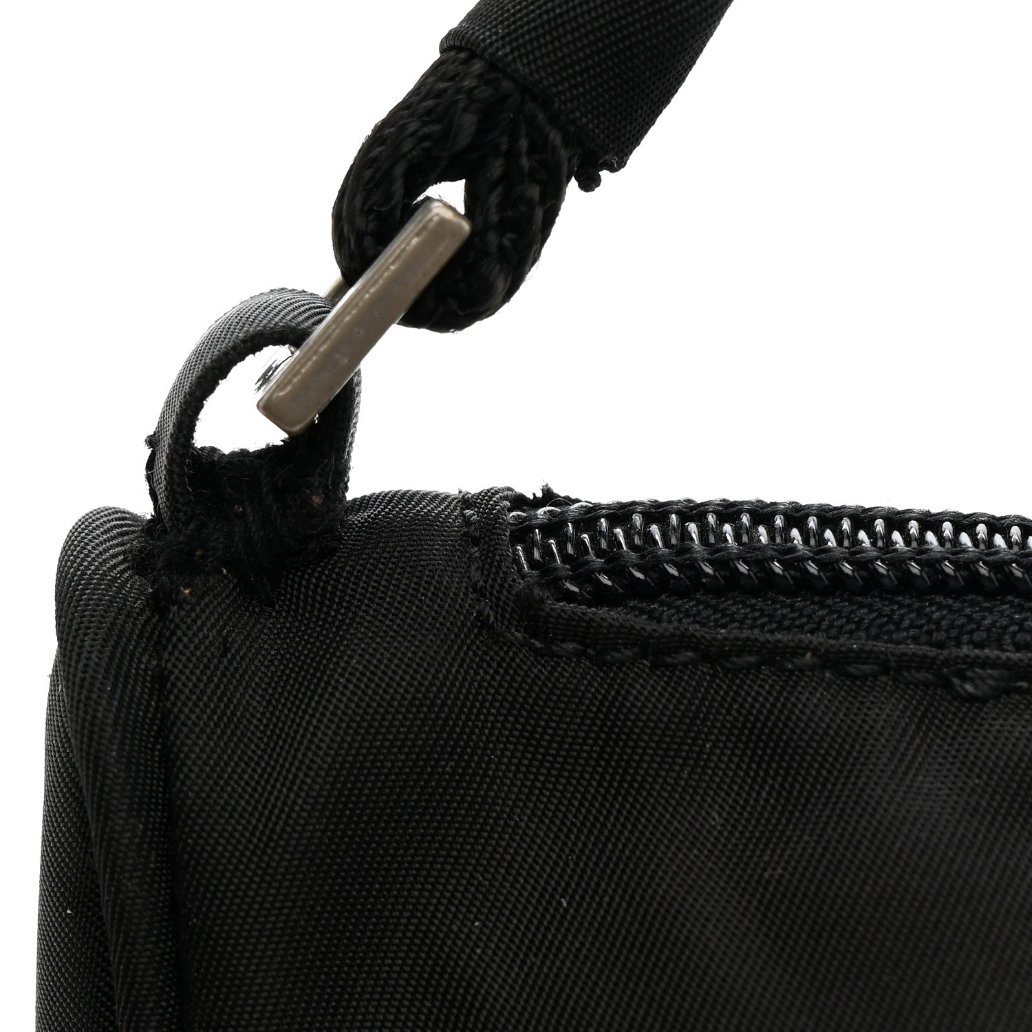 Tessuto Nylon Pochette Bag Black
