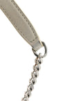 Lambskin Quilted Toy Loulou Puffer Monogram Chain Satchel Crema Soft