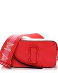 Saffiano Small Snapshot Camera Bag Red Beige
