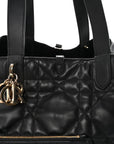 Calfskin Macrocannage Large Toujours Black