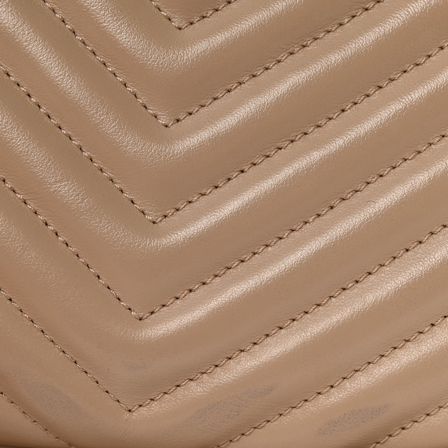 Calfskin Matelasse Monogram Lou Camera Bag Dark Beige