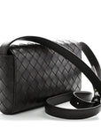 Nappa Intrecciato Mini Andiamo Crossbody Bag  Fondant