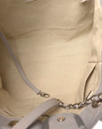 Mixed Fibers Small Deauville Tote Light Grey