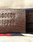 Soft GG Supreme Monogram Courrier Web Medium Flat Messenger Bag Beige New Acero Multicolor