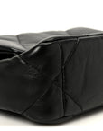 Lambskin Quilted Medium CHNL 19 Flap Black
