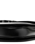 Calfskin Besace Clea Chain Triomphe Black