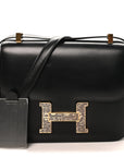 Veau Monsieur Lizard Constance 18 Black Ombre