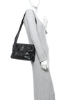 Paper Calfskin Maxi Intreccio Medium Arco Camera Bag Camping