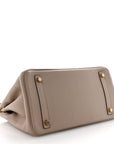 Togo Birkin 30 Gris Tourterelle