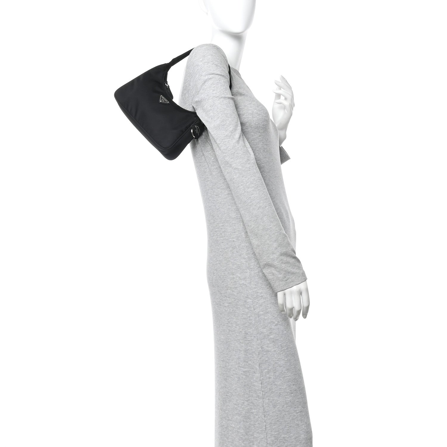 Tessuto Nylon Mini Re-Edition 2000 Bag Black