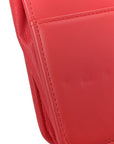 Caviar Quilted Boy Wallet On Chain WOC Dark Pink