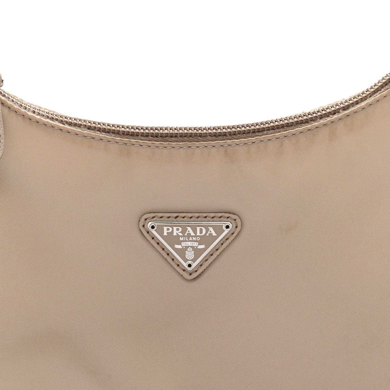Tessuto Nylon Mini Re-Edition 2000 Bag Cammeo