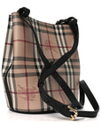 Haymarket Check Colours Small Lorne Bucket Crossbody Black