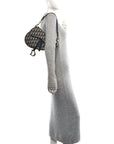 Oblique Saddle Bag Blue