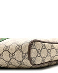 GG Supreme Monogram Web Small Ophidia Messenger Bag Brown