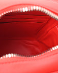 Nappa Intrecciato Phone Case Crossbody Bag Redstone