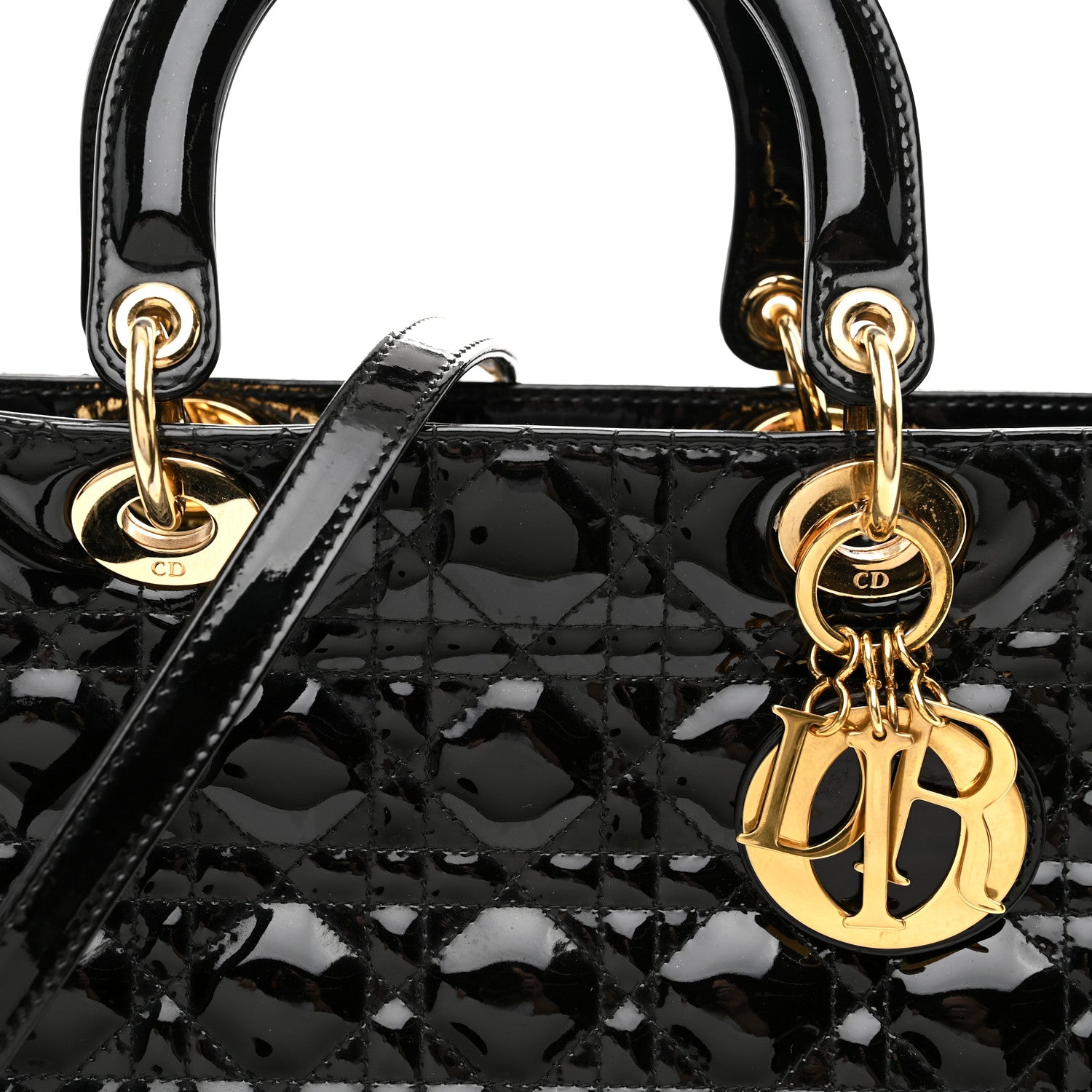Patent Cannage Large Lady D1OR Black