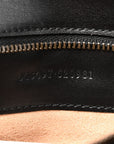 Calfskin Matelasse Small GG Marmont Shoulder Bag Black