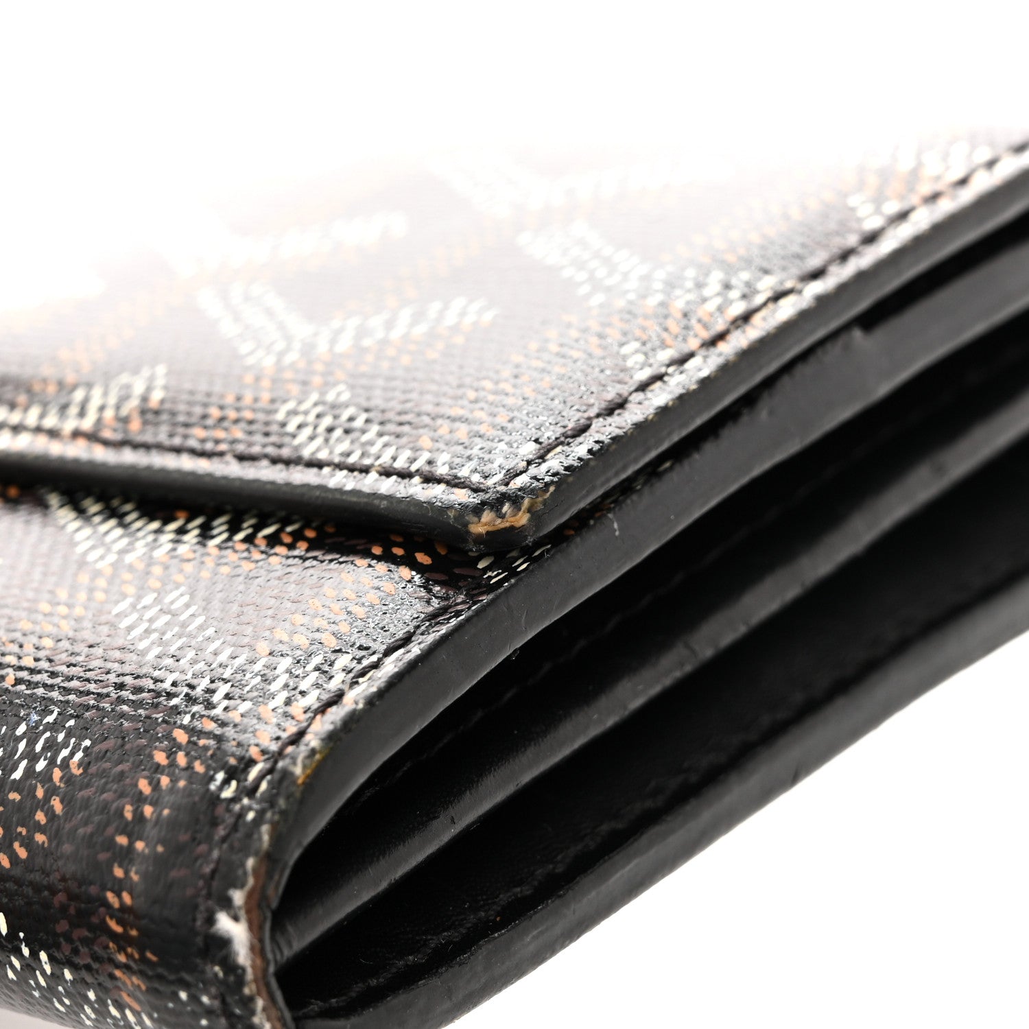 Goyardine Varenne Long Wallet Black
