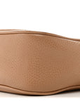 Pebbled Calfskin Small Soho Disco Bag Camelia