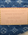 LV X TM Monogram Denim Cerises Pochette Accessories Blue