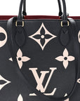 Empreinte Monogram Giant Onthego GM Black Beige