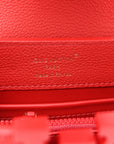 Taurillon Mini Capucines Monochrome Red