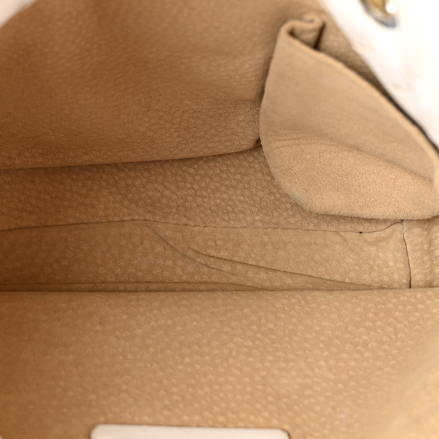Nappa Intrecciato Small Capri Tote White