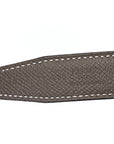Epsom Swift 24mm Mini Constance H Belt 75 30 White Etoupe