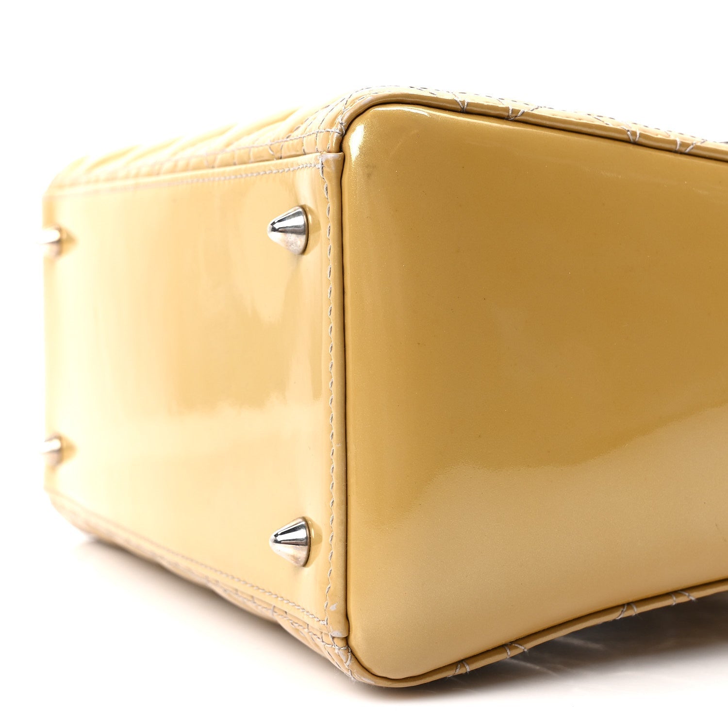 Patent Cannage Medium Lady D1OR Beige