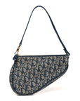 Monogram Mini Saddle Pochette Navy