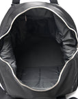 Nylon Signature Duffle  Black
