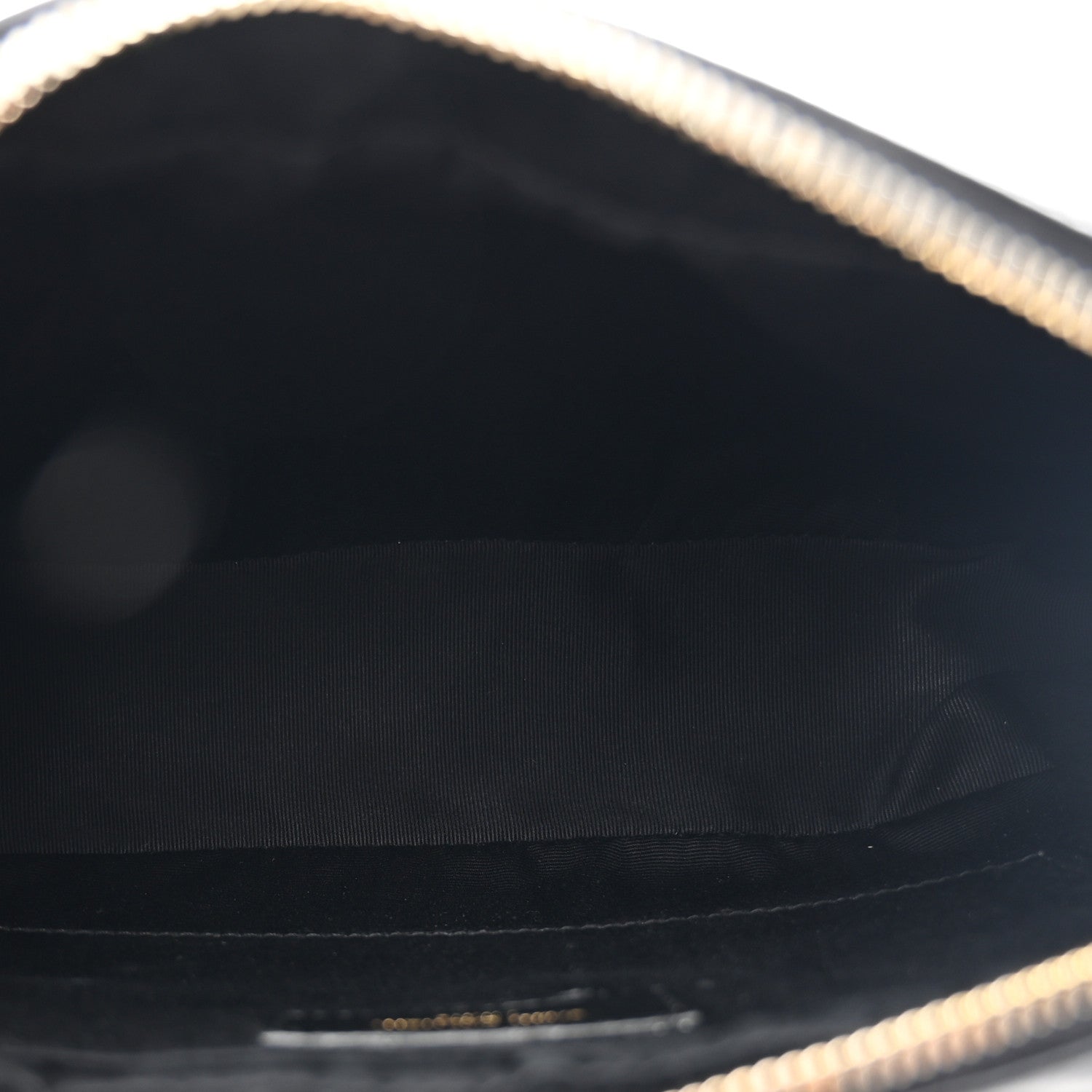 Calfskin Matelasse Monogram Lou Camera Bag Black
