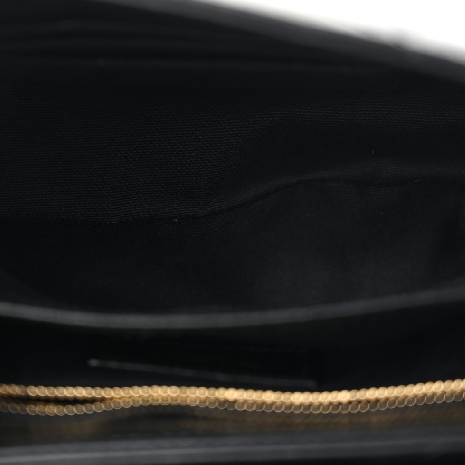 Calfskin Y Quilted Monogram Toy Loulou Crossbody Bag Black