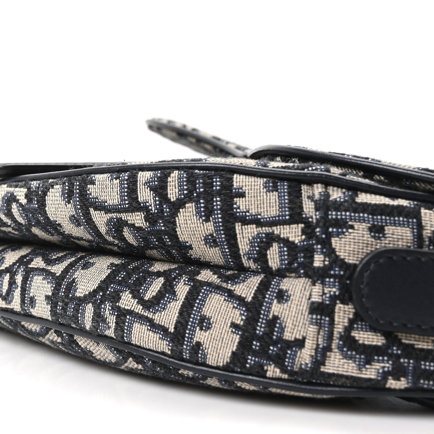 Oblique Saddle Bag Blue
