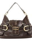 Calfskin Tulita Brown Gold