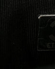 Pearly Lambskin Quilted Wallet On Chain WOC So Black