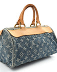 Monogram Denim Neo Speedy Blue